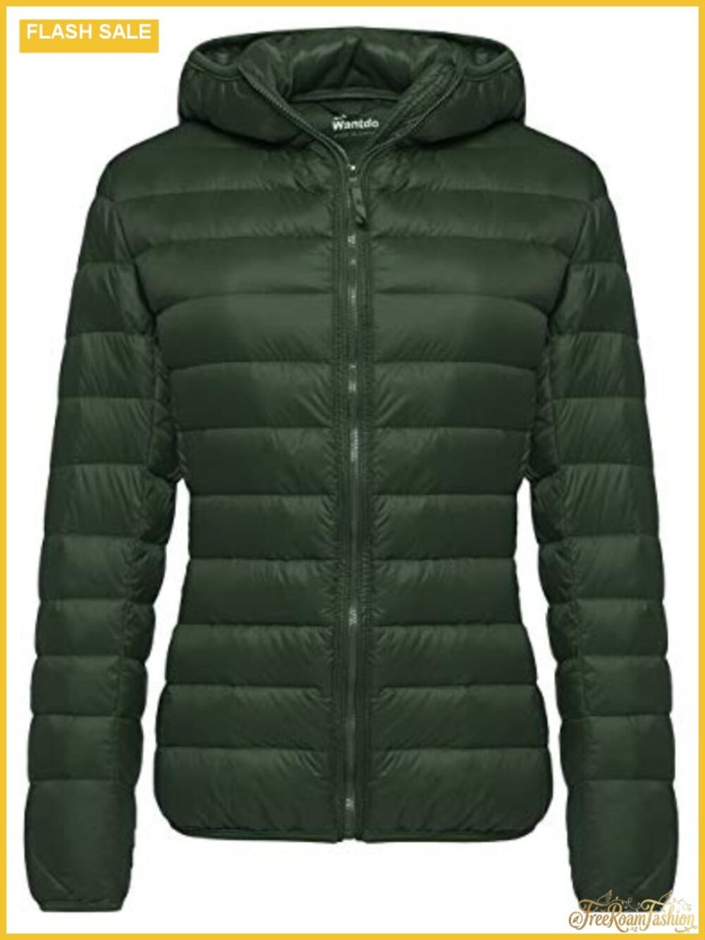 RDS Certified Duck Down Packable Puffer Jacket Hooded Lightweight Coat